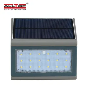 ALLTOP באיכות גבוהה בהיר חיצוני עמיד למים 3W 5W שמש led מנורת קיר