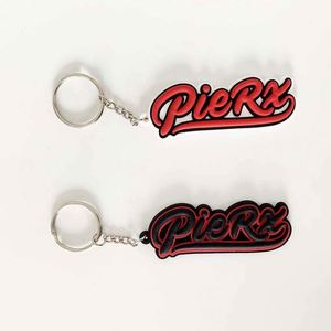 ODM No Minimum Custom Made Keychain Soft 3D Rubber PVC <b>Key</b> Chain Cartoon logo PVC Keyring - Product Image 3