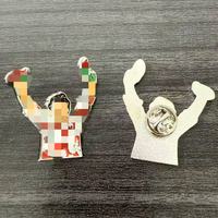 En gros, Pins musicaux en métal et émail, motif du chanteur pop Harry tenant une pastèque, Accessoires, Cadeaux souvenirs pour les fans de musique pop