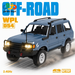 WPL Coche Teledirigido 4x4 RC Rock Crawler Land Cruiser 80 Estilo LC80 Escala 1/16 con Luces LED <span class=keywords><strong>2</strong></span>.4Ghz Diferencial Delantero Modelo SUV 2026 NUEVO - Product Image 1