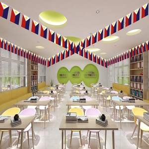 Bandera de Filipinas Pequeña en Miniatura, Bandera de Cuerda Filipina para el Día de la Independencia, Eventos Patrióticos, Decoración de Bares y Deportes - Product Image 4