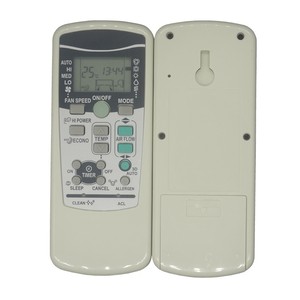 Télécommande de climatiseur Mitsubishi RKX502A001C, version anglaise, code fixe pour climatiseur - Product Image 2