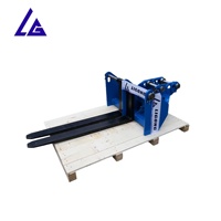 Fourches de chariot élévateur, avec distance entre centres réglable ; polyvalentes et pratiques pour de multiples applications