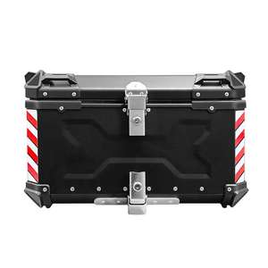 Boîte supérieure en <span class=keywords><strong>aluminium</strong></span> pour moto 85L personnalisée en usine Étui à bagages durable pour moteur Boîte supérieure de moto en <span class=keywords><strong>aluminium</strong></span> étanche - Product Image 6