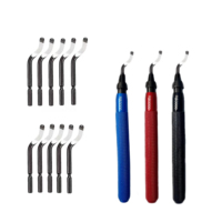 Outil d'ébavurage robuste Outil de chanfrein d'ébavurage pour métal avec lame d'élimination des bavures