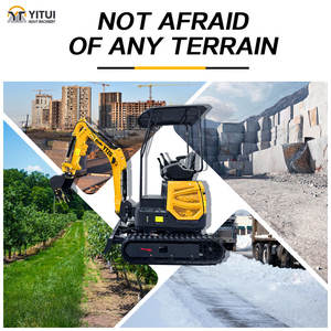 2吨紧凑型挖掘机 Mini Epa 适用于果园开沟定制型迷你挖掘机，可接驳多种辅助设备 - Product Image 5