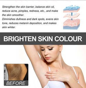 Skin Lightening Cream Snow <b>Bleach</b> Niacinamide Vitamin C Intimate Areas Underarms Bikini Line Knees Elbows 30ml - Product Image 2
