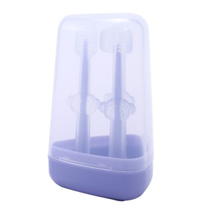 Kingtale Gentle <strong>Dental</strong> Care Non-Toxic Soft and Durable -Ideal Small Dog and <strong>Cat</strong> 3-Piece Pet Silicone Toothbrush Kit - Product Image 6