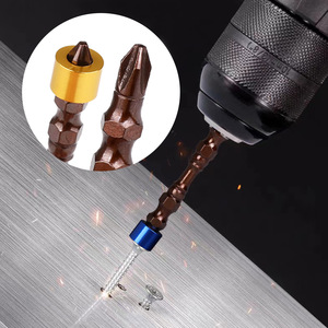 Punta de destornillador Phillips Ph2 de acero S2 de alto torque Weeks con anillo magnético de aluminio para destornilladores eléctricos - Product Image 3