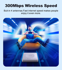 เราเตอร์4G แบบพกพา Wi-Fi ระยะไกล300Mbps <span class=keywords><strong>Cat4</strong></span> CPE LTE WiFi6 Wi-Fi ขนาดพกพาได้พร้อมช่องใส่ซิมการ์ด - Product Image 5