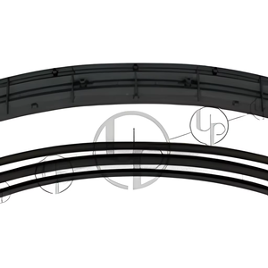 Kit Carrozzeria in Materiale PP per <span class=keywords><strong>Poshe</strong></span> Caman 718, Aggiornamento Paraurti Anteriore e Posteriore, Presa d'Aria Cofano, Presa d'Aria Laterale - Product Image 2