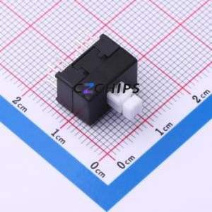 YTS8513L400FW Push Button Switch SMD Switch Self-Locking White 4N - Product Image 1