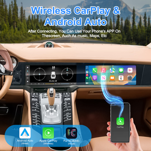 Autoradio Android à double écran 12,3 pouces pour Porsche Panamera 970 2010 2016, copilote automatique, divertissement multimédia, Carplay, navigation - Product Image 4