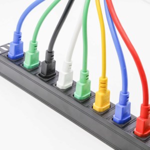 150 Joule 9 Blocs Multiprises Parafoudre Électrique Robuste Rallonge Bande-1U de Bâti de Support - Product Image 6