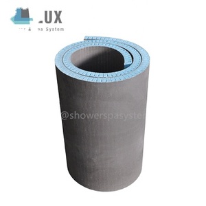 LUX XPS Panneau d'appui incurvé en styromousse design industriel pour application murale dans la salle de bain - Product Image 2