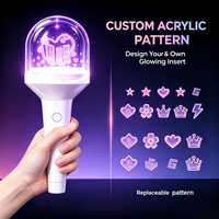 OEM ODM Barra de Luz Giratoria 360° con 15 Colores Cambiantes y Mango Personalizado para Clubes de Fans de Ídolos Japoneses y Conciertos