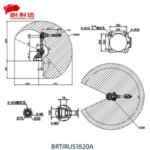 Sistema de Codificación Precisa, Sistema de Robot Modular de Seis Ejes con Radio de Trabajo de 1.85M - Product Image 4