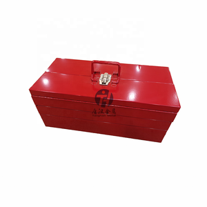 <span class=keywords><strong>Caja</strong></span> <span class=keywords><strong>de</strong></span> <span class=keywords><strong>herramientas</strong></span> <span class=keywords><strong>de</strong></span> 3 capas, portátil y plegable, <span class=keywords><strong>de</strong></span> hierro metálico, con 5 bandejas - Product Image 2