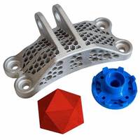 Service d'impression 3D personnalisé en nylon plastique ISO 9001, imprimante 3D haute vitesse robuste et légère pour la production de petites séries