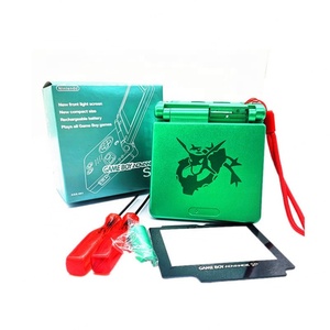 Kit de remplacement de coque de boîtier Emerald avec instructions gratuites pour GBA SP Gameboy Advance SP - Product Image 1