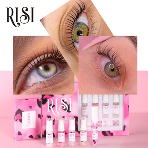 <span class=keywords><strong>RISI</strong></span> Healthy Own <span class=keywords><strong>Logo</strong></span> 1PCs Kit de levantamiento de pestañas personalizado Rápido 6-8 minutos Levantamiento de pestañas y laminación de cejas - Product Image 3