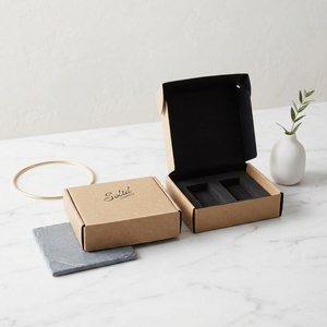 Custom Rigid Cosmetic Packaging Box with UV Coating & Embossing CMYK Printed Corrugated Mailer Box with <b>Sponge</b> Lining Insert - Product Image 1