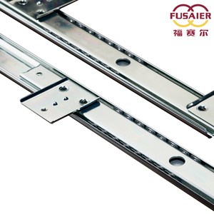 Fábrica al por mayor 35mm rodamiento de bolas teclado ajustable cajón canal moderno muebles de <span class=keywords><strong>oficina</strong></span> rieles <span class=keywords><strong>para</strong></span> cocina comedor gimnasio uso - Product Image 4