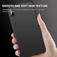 Coque arrière de téléphone en TPU mat pour iPhone 11 12 13 14 15 16 17 Pro Max coque de téléphone portable souple pour iPhone 17 Air