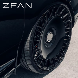 Rines de Aleación de Aluminio Negro Mate OEM de 15-26 Pulgadas, 25 mm ET, Nuevos, 5x120/5x114.3/5x130/6x139.7 para Audi C8 <span class=keywords><strong>Uru</strong></span> - Product Image 3