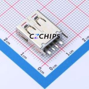 <b>USB</b>-UD250-BWS <b>USB</b> Connector Through hole Component (THT) Connector Type-<b>A</b> <b>USB</b> <b>2.0</b> Female Through Hole - Product Image 2