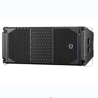 LA210F LA18W 2 yönlü çift 10 inç 600W 18 inç profesyonel amplifikatörler Subwoofer için sıralı hat hoparlör ses ses ekipmanı