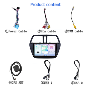 Sistema Audio per Auto Android 15 con Schermo Touch da 9 Pollici, Octa Core, Navigazione GPS, Lettore DVD e DSP per <span class=keywords><strong>Suzuki</strong></span> SX4 <span class=keywords><strong>S</strong></span>-<span class=keywords><strong>Cross</strong></span> 2013-2016 - Product Image 5