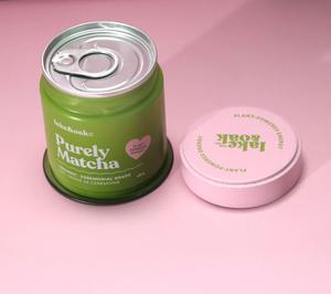 Hộp thiếc tròn đựng trà cà phê, kín khí, nắp vặn, 30g, màu xanh lá mới - Product Image 3