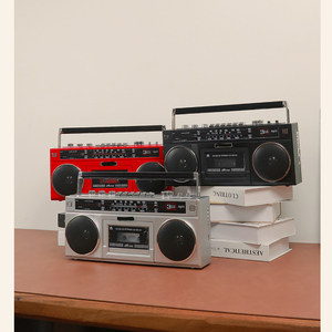 Factory Custom Retro Cassette Recorder Player, AM FM SW Radio <b>USB</b> TF Slot Rechargeable Boombox for Camping Gift - Product Image 5