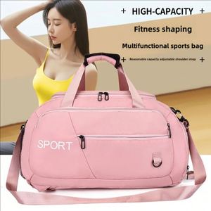 Sac de sport de voyage, sac de sport de grande capacité, sac à bandoulière, sac à main avec compartiment à chaussures, idéal pour le yoga, le fitness, le dropshipping - Product Image 5
