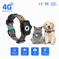 Localizador GPS de Alta Precisión para Perros con 4G LTE, AGPS, LBS, Beidou, 800mAh, Alarma SOS, Escucha de Voz, Historial de 90 Días, Tarjeta SIM