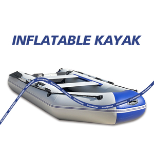 Gommone Gonfiabile Solar Marine 9ft 2.8m Rinforzato per Pesca, Kayak d'Assalto con Fondo Rigido, Canoa, Barca a Remi, Dinghy per <span class=keywords><strong>Sport</strong></span> Acquatici - Product Image 4