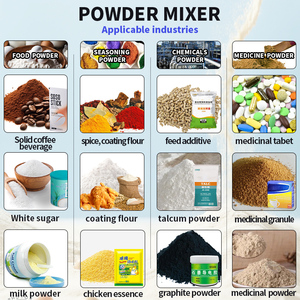 Mélangeur de poudre série CH équipement de mélange de produits chimiques industriels mélangeur de granulés de poudre sèche de 100 à <span class=keywords><strong>200</strong></span> <span class=keywords><strong>litres</strong></span> - Product Image 6