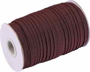 Bandas Elásticas de 6mm * 55 Yardas, 1/4 de Pulgada, Cinta Elástica Plana para Proyectos de Costura, Pantalones, Ropa y Manualidades - Product Image 1