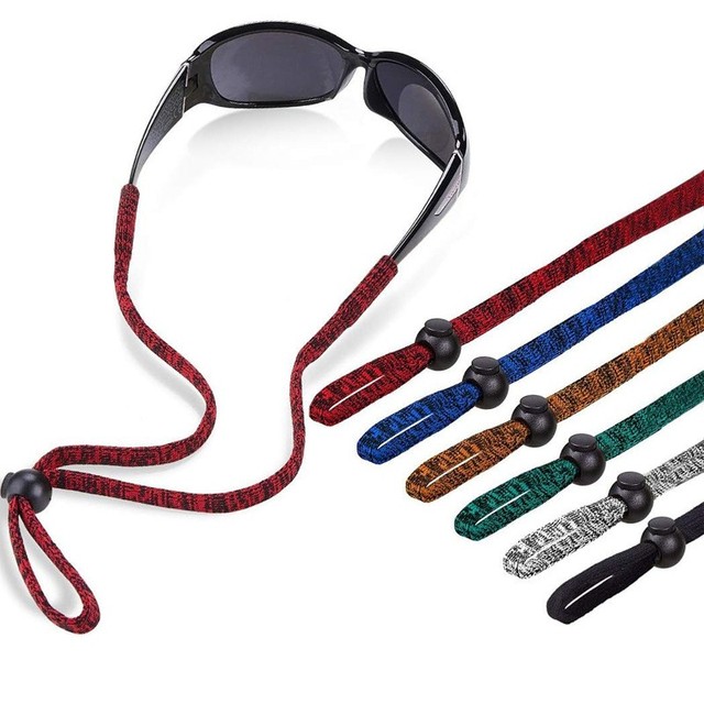 New Silicone Non-Slip Adjustable Glasses Strap Soft Comfortable Eyewear Holder Running Gym Essentials Viral Fitness Accessories