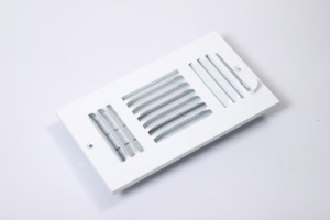 ตะแกรงเหล็ก3SW0804พลาสติกทรงสี่เหลี่ยมสำหรับช่องระบายอากาศใช้กลางแจ้งปรับได้8x4นิ้ว - Product Image 2