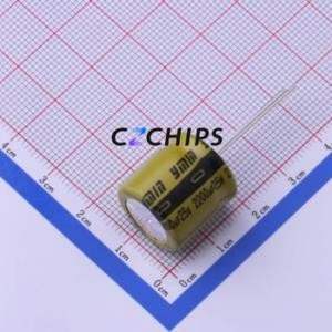 ตัวเก็บประจุอิเล็กโทรไลต์อะลูมิเนียมแบบ Through-Hole รุ่น LKMI1601E222MF ขนาด D16xL16 มม. ความจุ 2200uF ค่าความคลาดเคลื่อน 20% แรงดันไฟฟ้า 25V กระแสไฟฟ้า 3.25A ความถี่ 100kHz - Product Image 1