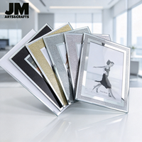 Cadre photo en verre, cadre photo en cristal, cadre pour certificat, affichage vertical/horizontal sur table, vente en gros 4x6 5x7 6x8 8x10 A4