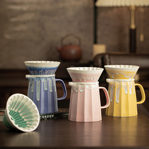 ชุดดริปกาแฟเซรามิคพร้อมโลโก้แบรนด์ โปรโมชั่นปีใหม่ V60 ชุดอุปกรณ์ชงกาแฟแบบเทเอง ขายส่ง อุปกรณ์สกัดกาแฟ - Product Image 2