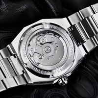 PAGANI DESIGN PD-1673 2025 Nouvelle montre automatique pour homme, mouvement Miyota 8215, saphir, acier inoxydable, étanche, pour homme