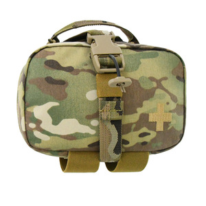 Bolsa de Primeros Auxilios de Camuflaje de Nailon, Resistente al Agua, Portátil, para Supervivencia - Product Image 4