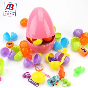 热卖明亮的儿童惊喜超大塑料复活节彩蛋