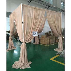 Support en aluminium pour tente de réception de mariage, tubes et rideaux de fond pour la décoration de mariage - Product Image 1