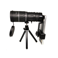 Telescopio Monocular Impermeable con Prisma BAK4 de 16x52, Alcance de 1000M, Diseño Ligero HD, Ángulo de Campo de 5.6, Pupila de Salida de 12.8mm