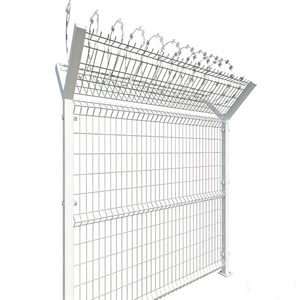 Clôture en panneaux grillagés : Prix des portails courbes, plis pour chevaux, <span class=keywords><strong>devis</strong></span> pour clôture 3D pliante galvanisée et soudée en petits panneaux - Product Image 6